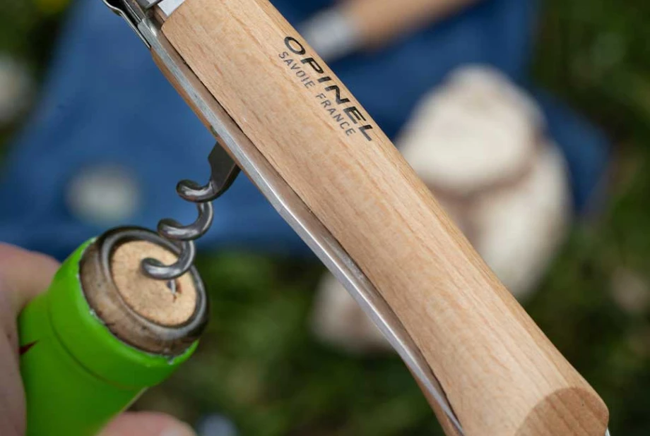 Opinel N°10 Hnífur með upptakara og tappatogara - Image 8