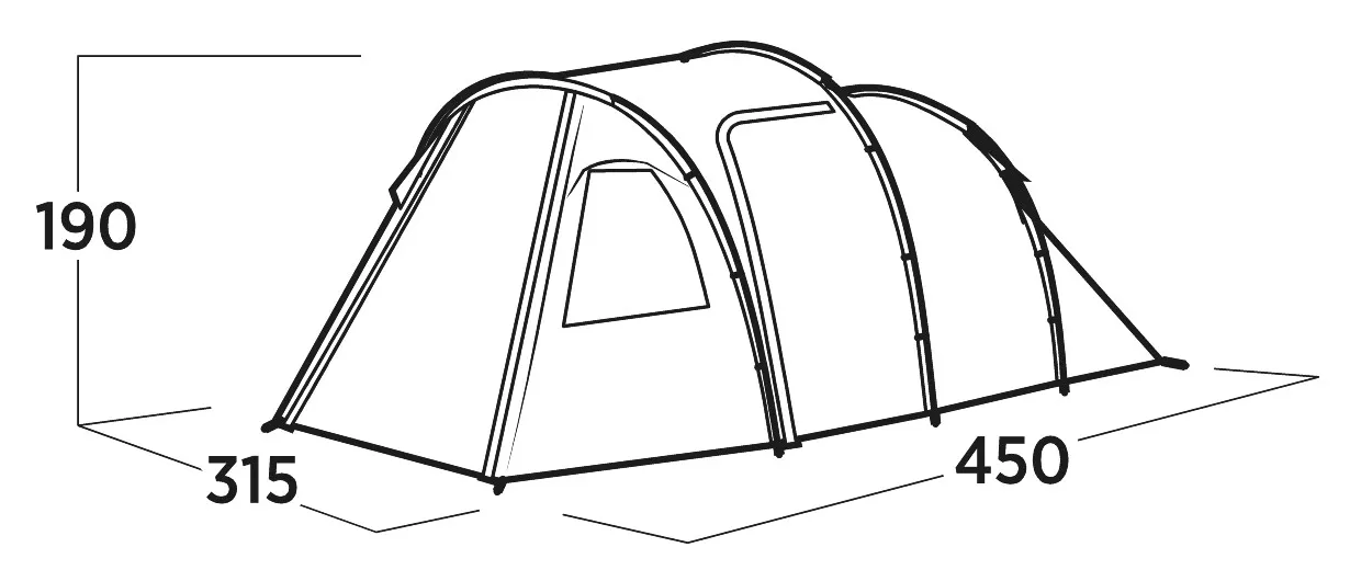 Easy Camp Tjald Hidra 5 - Image 3