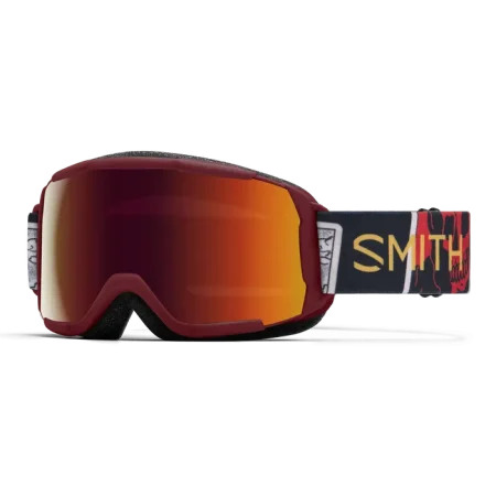 Smith Grom Skíðagleraugu Sangria Fortune Red Mirror Lens