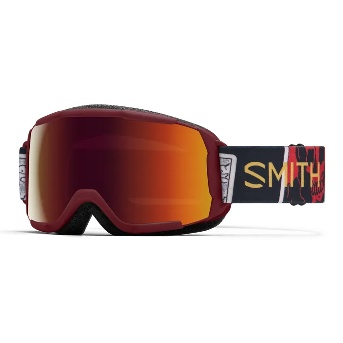 Smith Grom Skíðagleraugu Sangria Fortune Red Mirror Lens