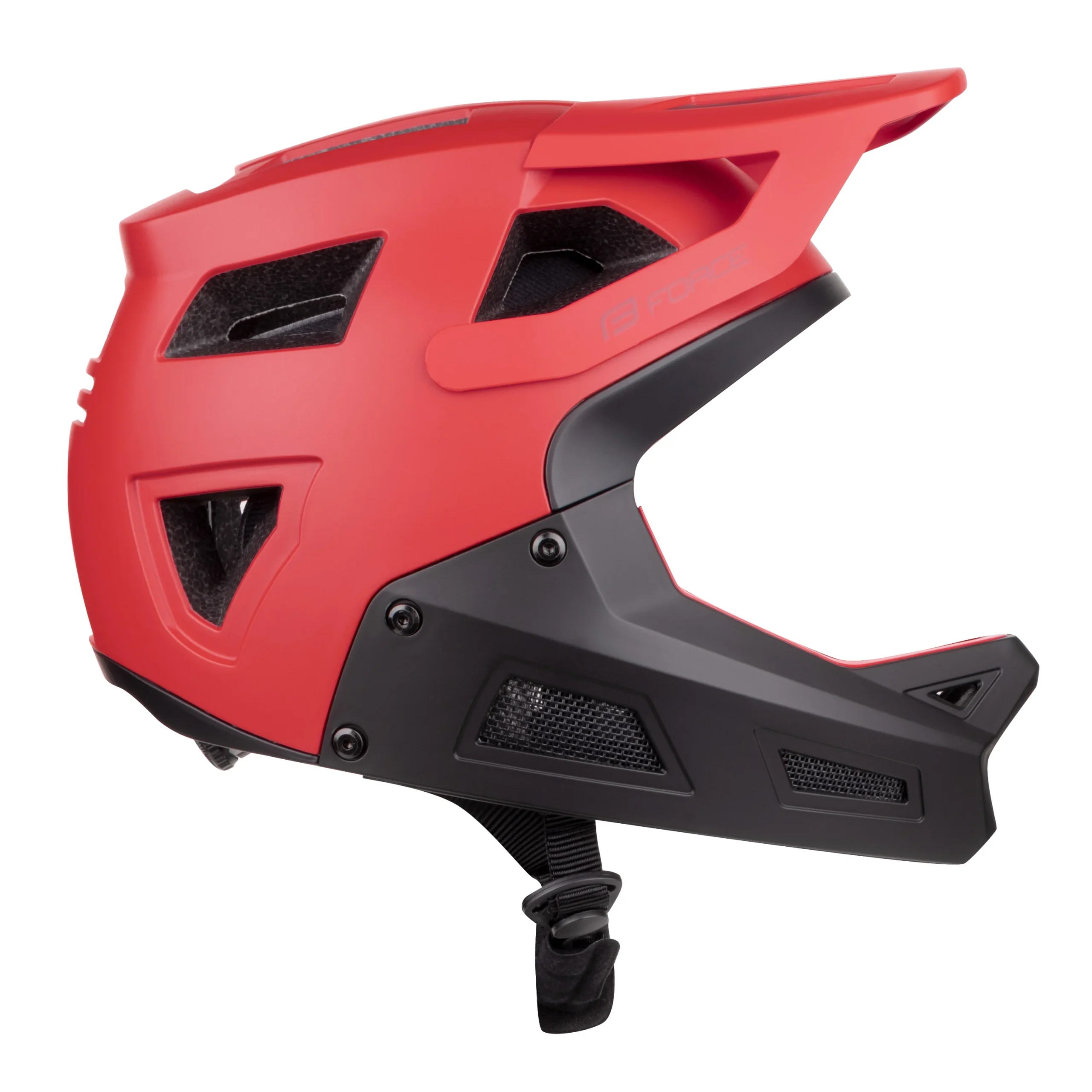 Force Drop Downhill Hjálmur Red-Black - Image 2
