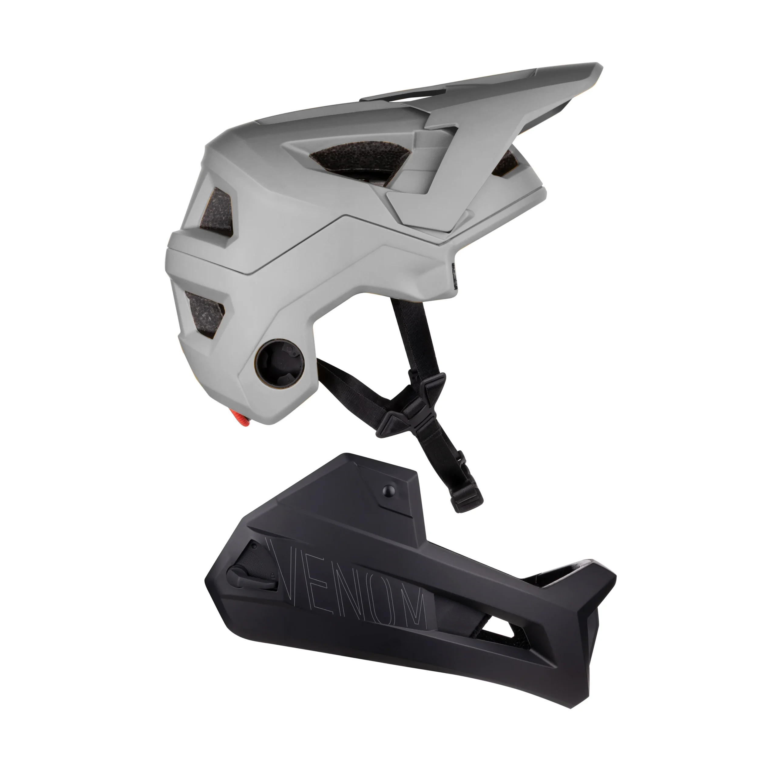 Force Hjálmur Venom Downhill Grey-Black - Image 7