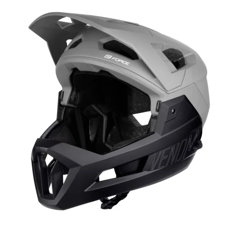 Force Hjálmur Venom Downhill Grey-Black