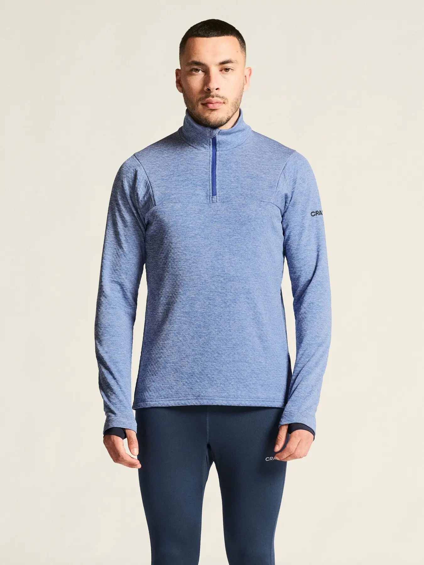 Craft Core Gain Thermal Midlayer Herra Æfingapeysa Ink Blue - Image 2