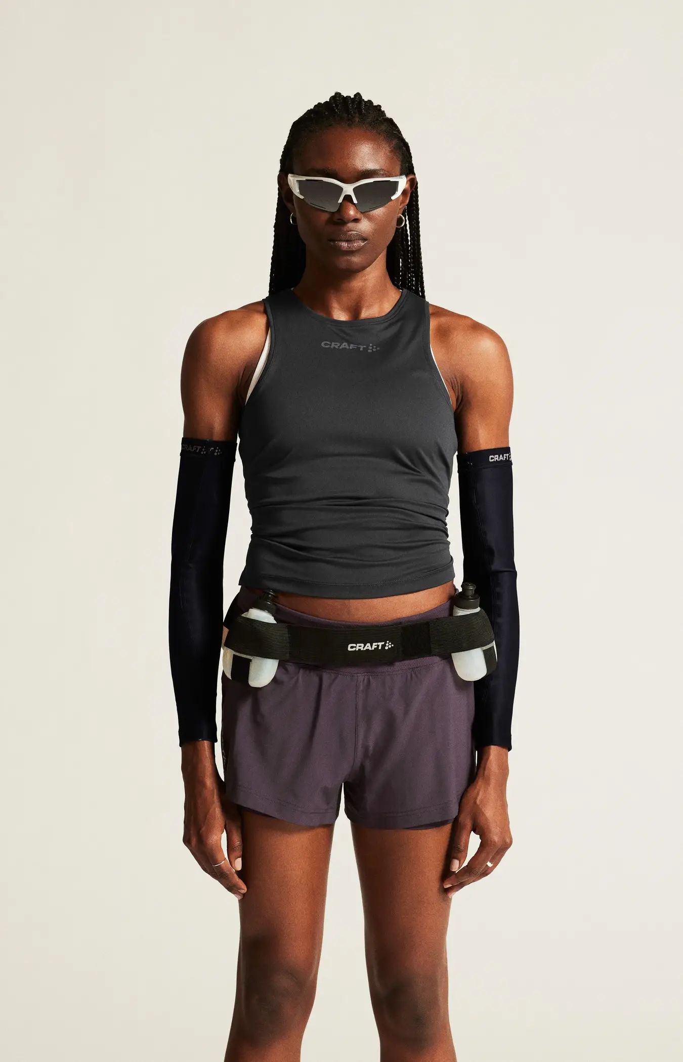 Craft Core Essence Singlet 2 Dömu Hlýrabolur Black - Image 3