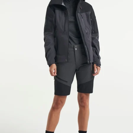 Tenson Himalaya Dömu Stuttbuxur Teygjanlegar Black