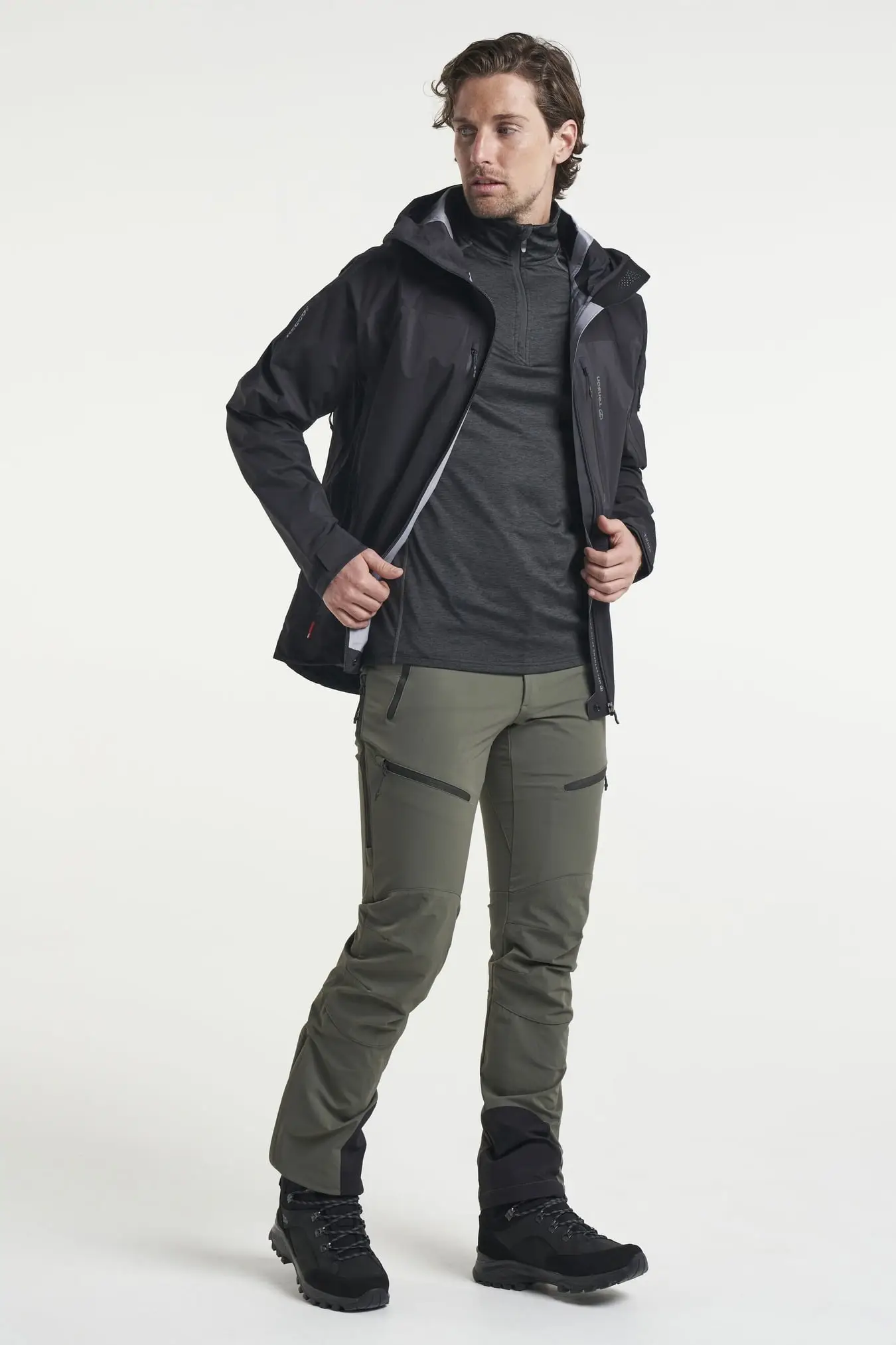 Tenson Txlite Herra Göngubuxur Dark Khaki - Image 2