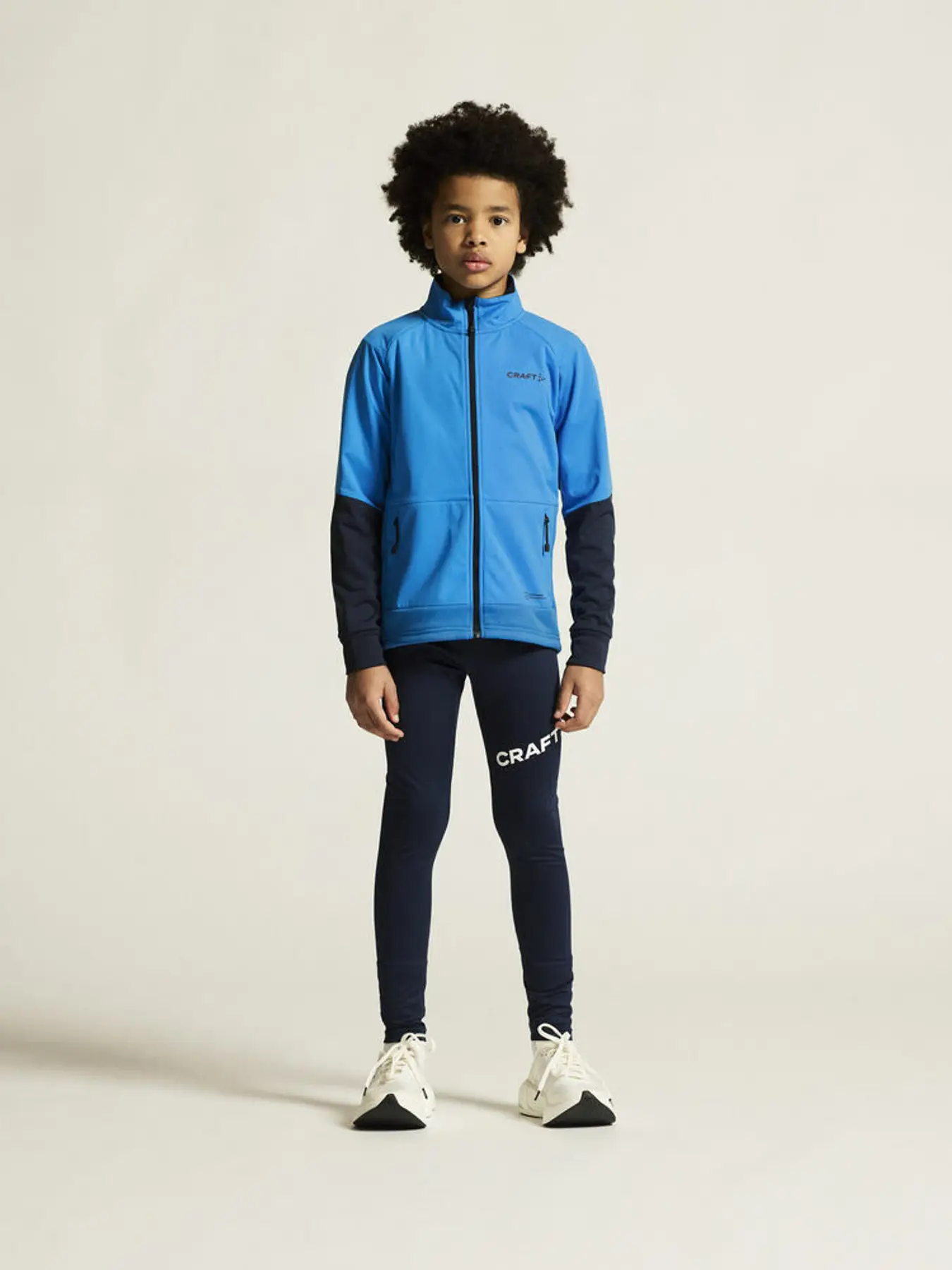 Craft CORE WARM XC Barna Æfingajakki Blaze/Ray - Image 2