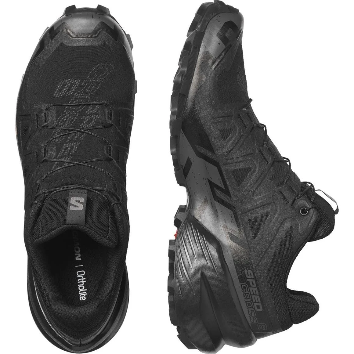 Salomon Speedcross 6 Dömu Utanvegarhlaupaskór Svartur - Image 2