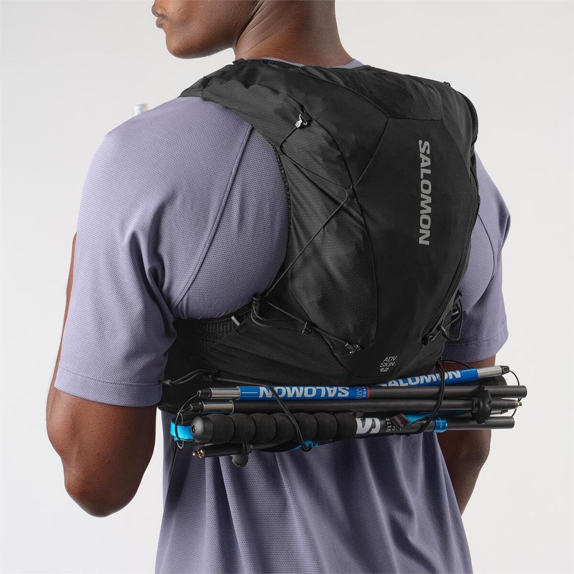 Salomon ADV Skin 12 Set Hlaupavesti Svart - Image 11