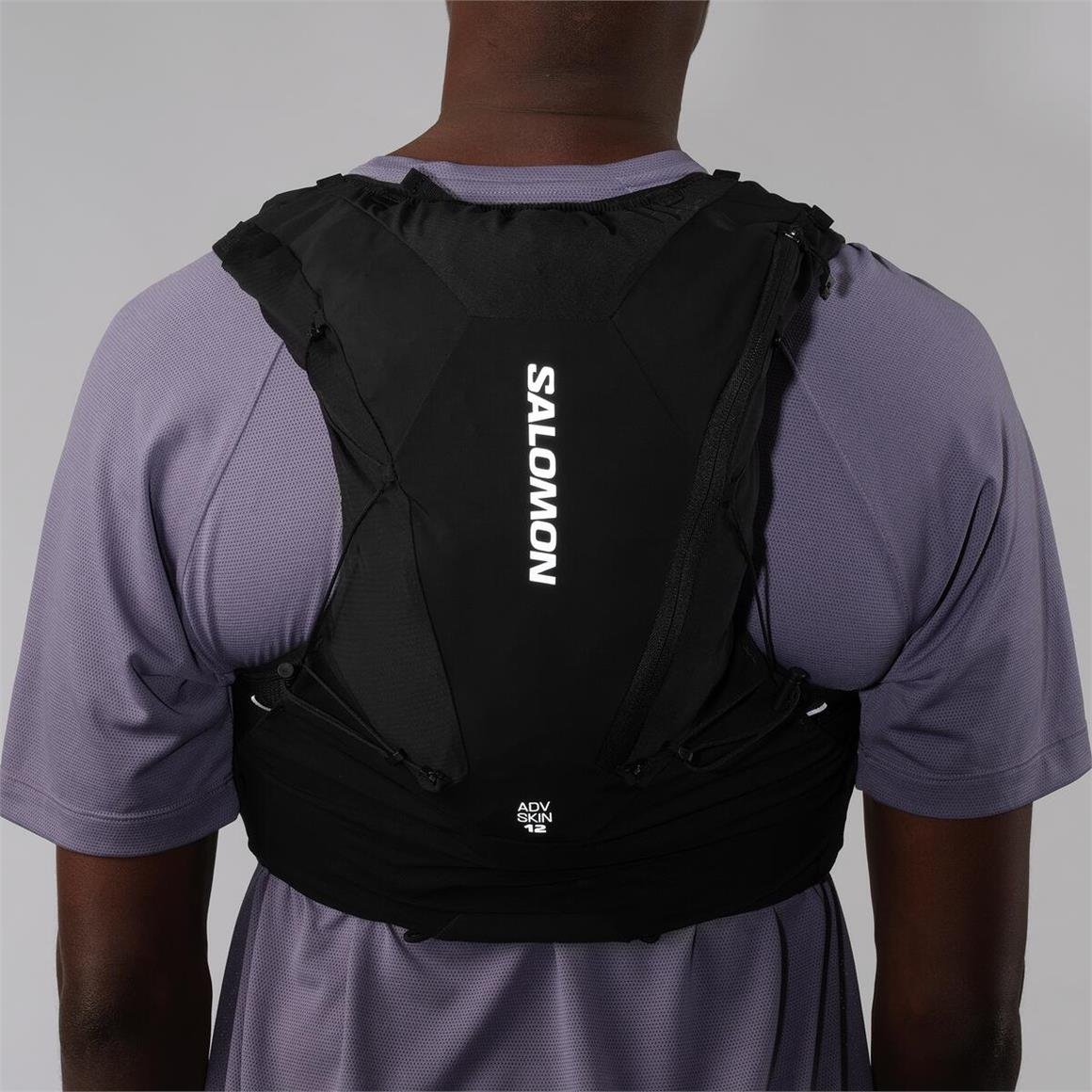 Salomon ADV Skin 12 Set Hlaupavesti Svart - Image 4