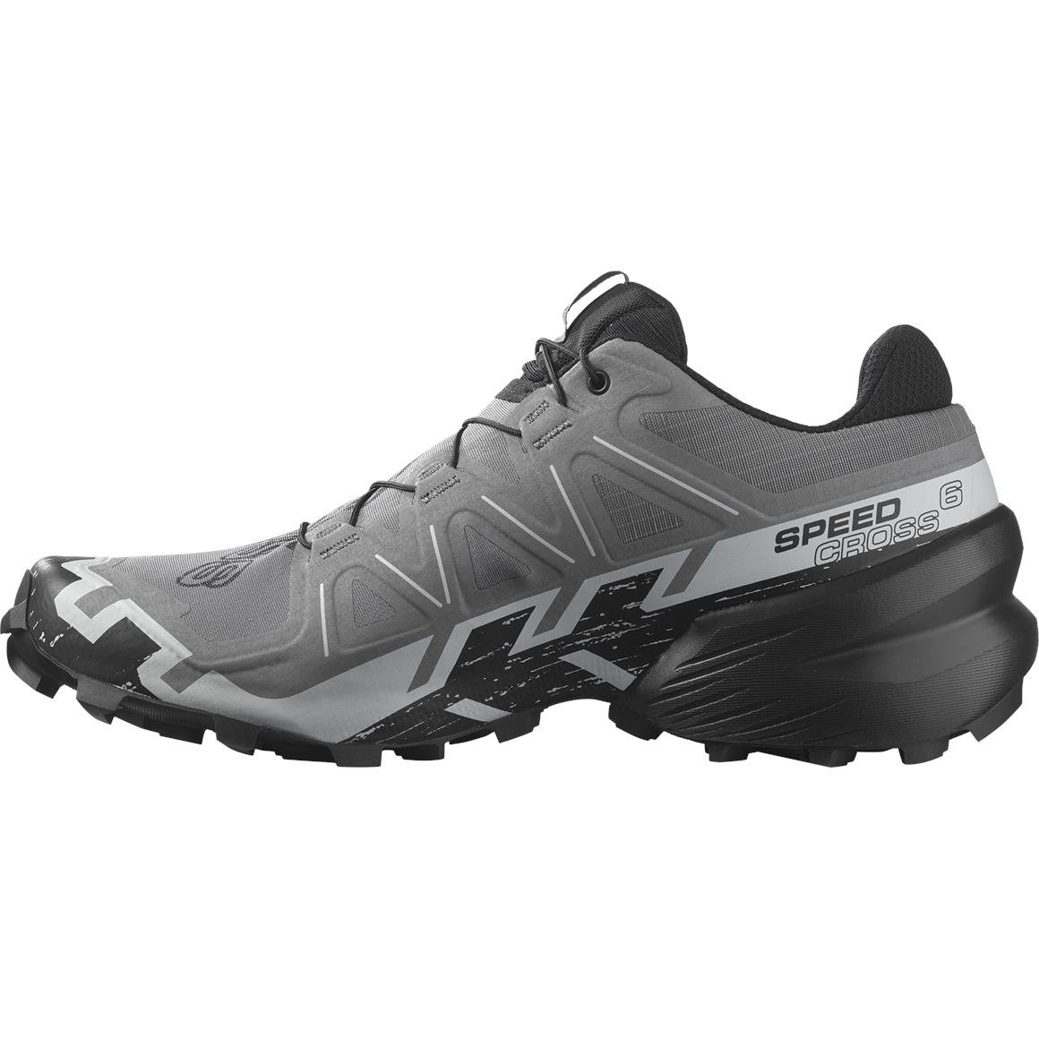 Salomon Speedcross 6 Herra Utanvegarhlaupaskór Grár - Image 5