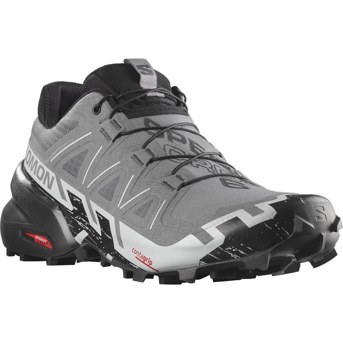 Salomon Speedcross 6 Herra Utanvegarhlaupaskór Grár - Image 6