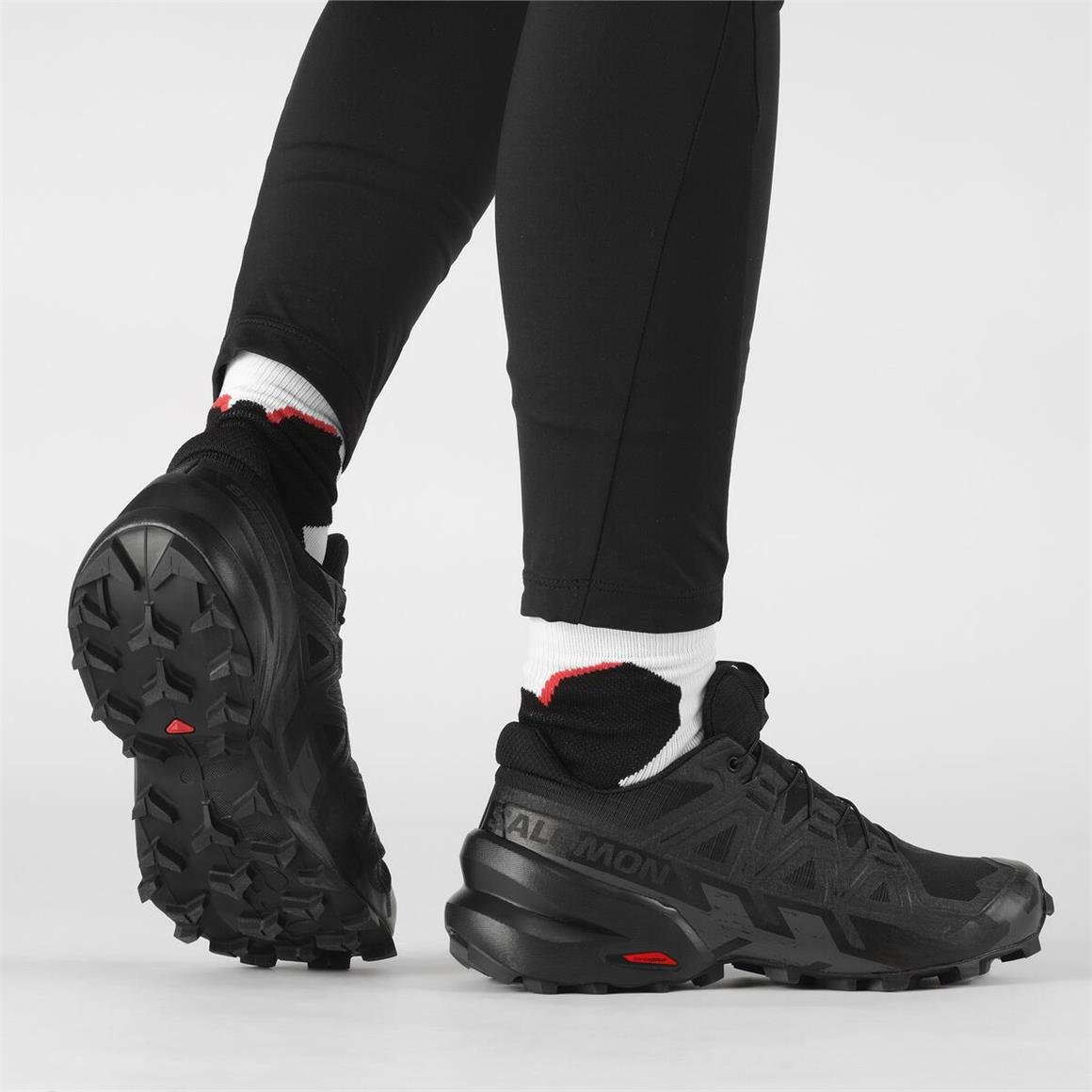 Salomon Speedcross 6 Dömu Utanvegarhlaupaskór Svartur - Image 8