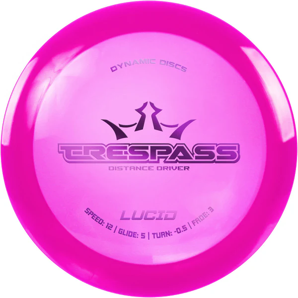 Dynamic Discs Lucid Trespass - Bleikur
