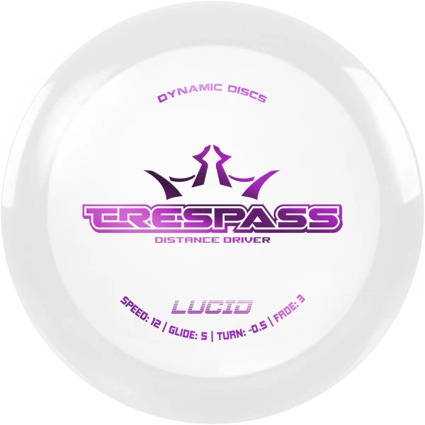 Dynamic Discs Lucid Trespass - Hvítur