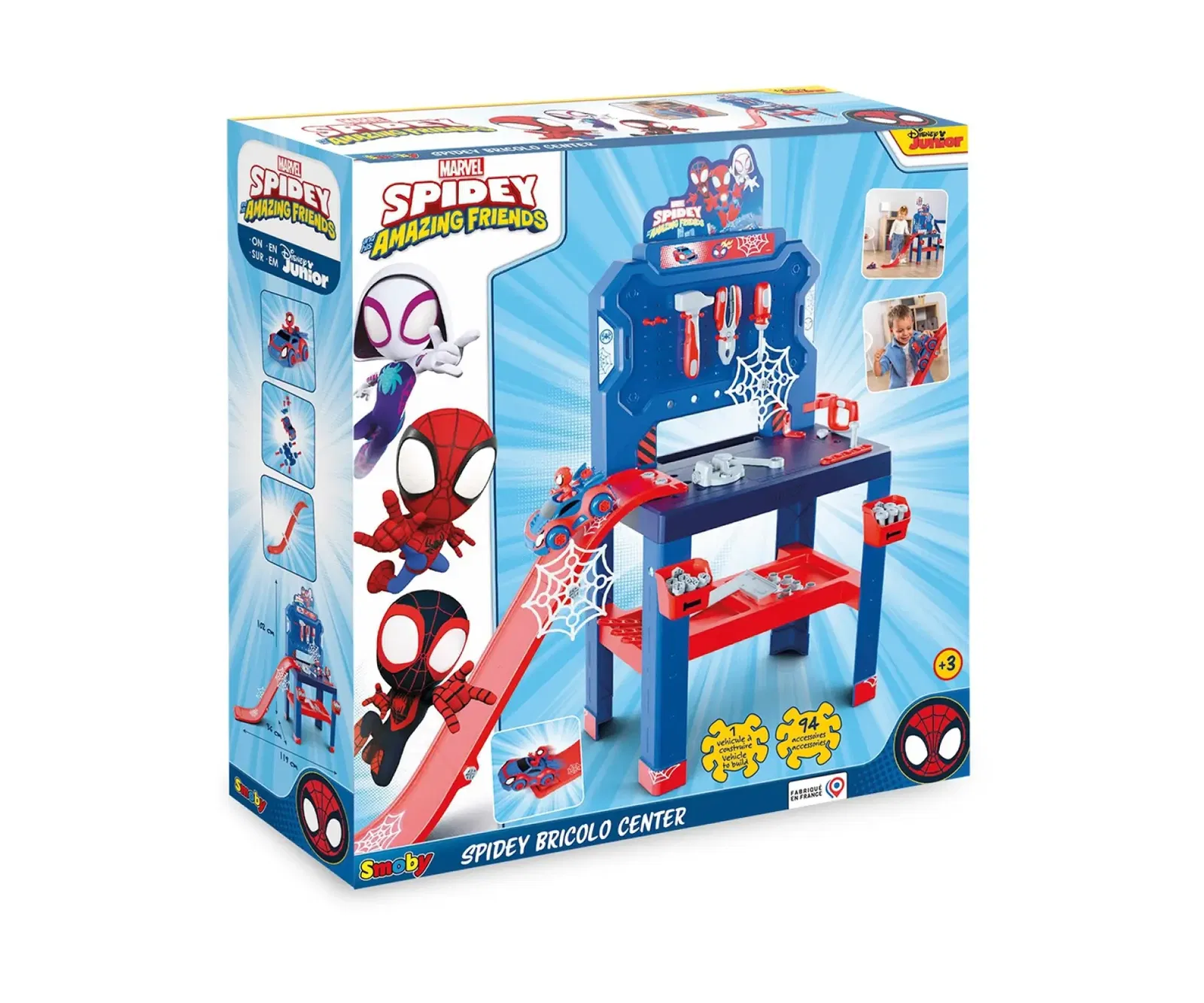 Smoby Spiderman Verkfærabekkur - Image 2