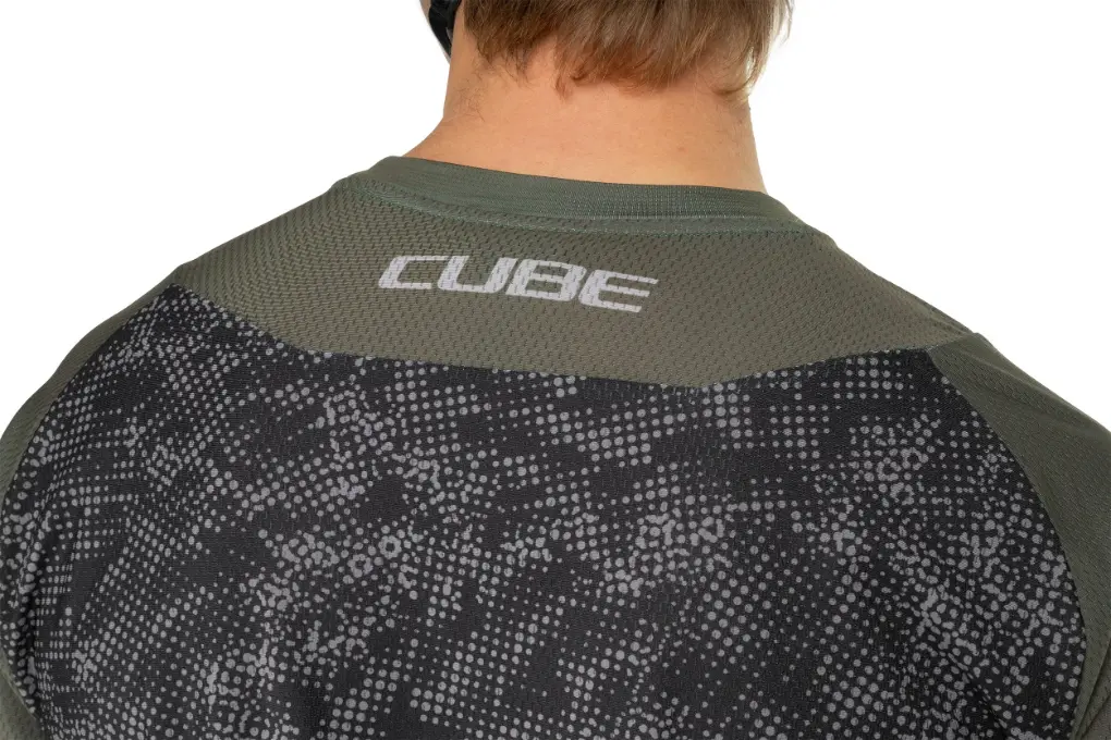 Cube MTB Hjólatreyja Matrix TM Kurzem Reed Green - Image 3