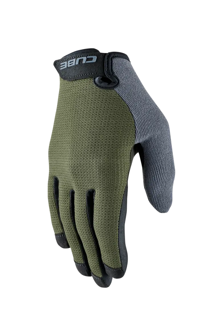 Cube Hjólahanskar CMPT Comfort Longfinger TM Reed Green