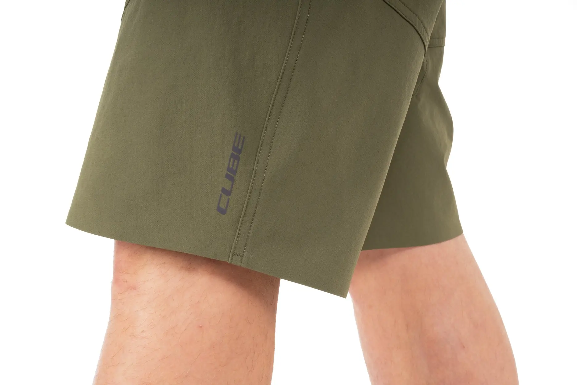 Cube Fjallahjóla Stuttbuxur Enduro TM Reed Green - Image 12