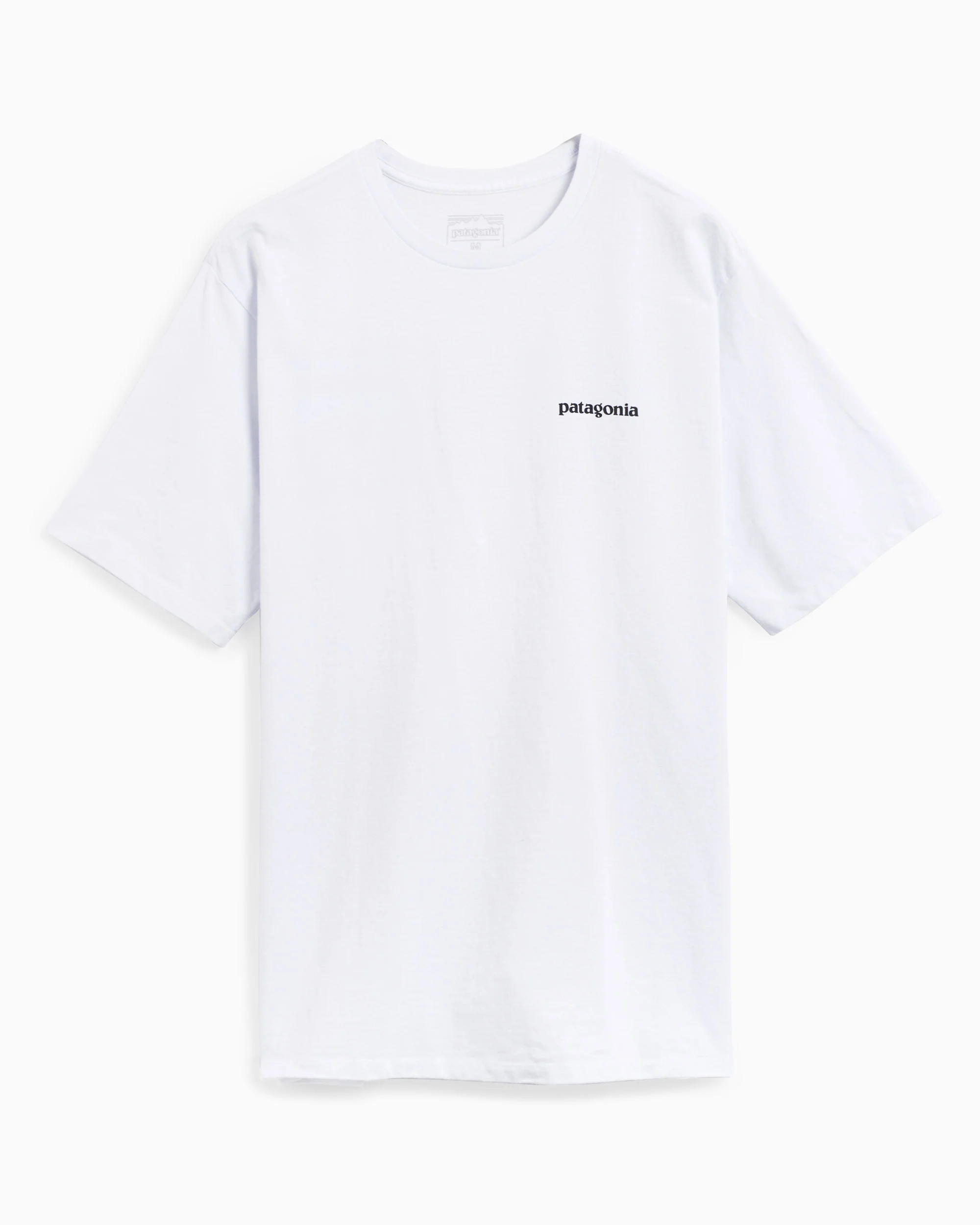 Patagonia P-6 Logo Herra Stuttermabolur White