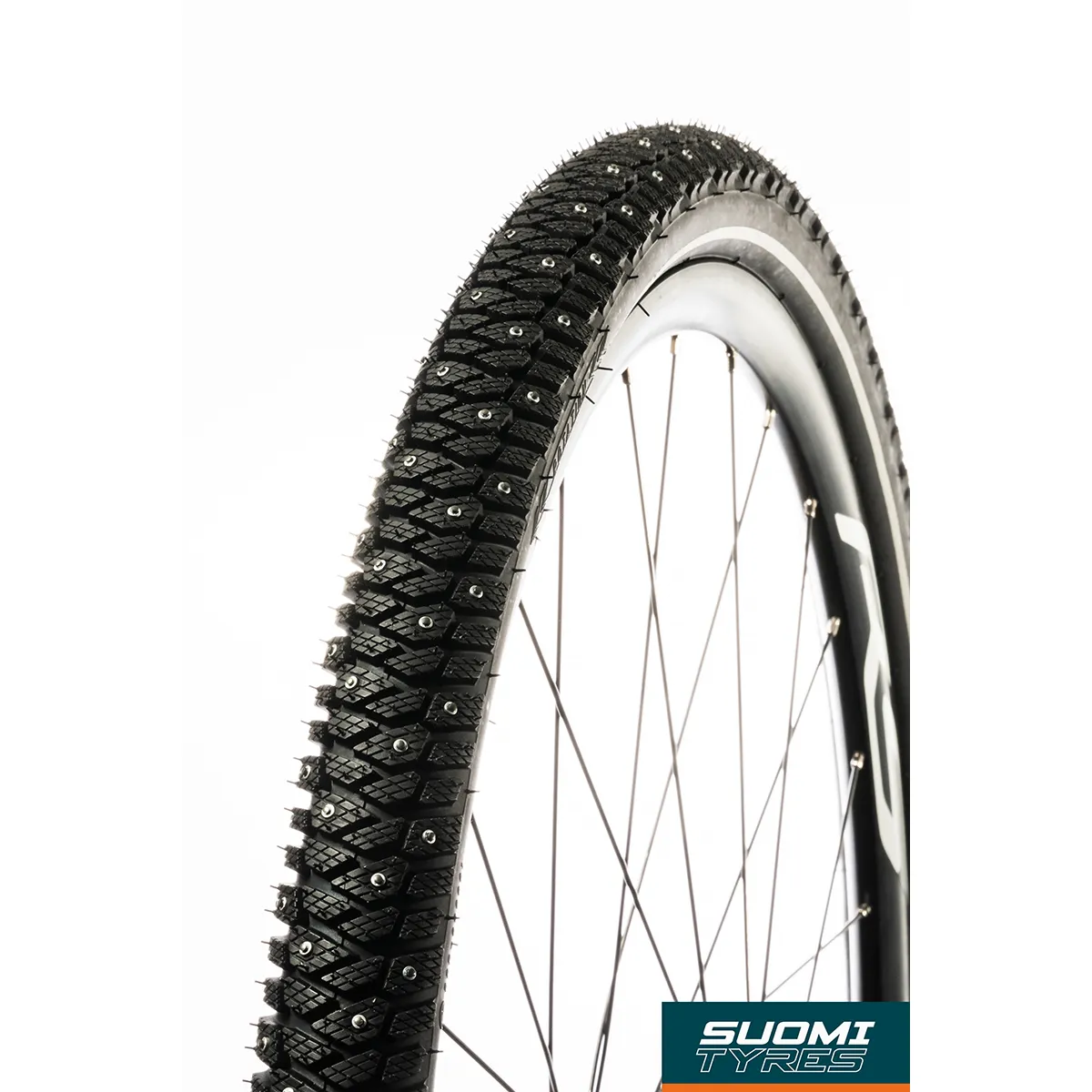 Suomi Tyres Routa Reiðhjóla Nagladekk TLR 28x2.00 W252 Ebike
