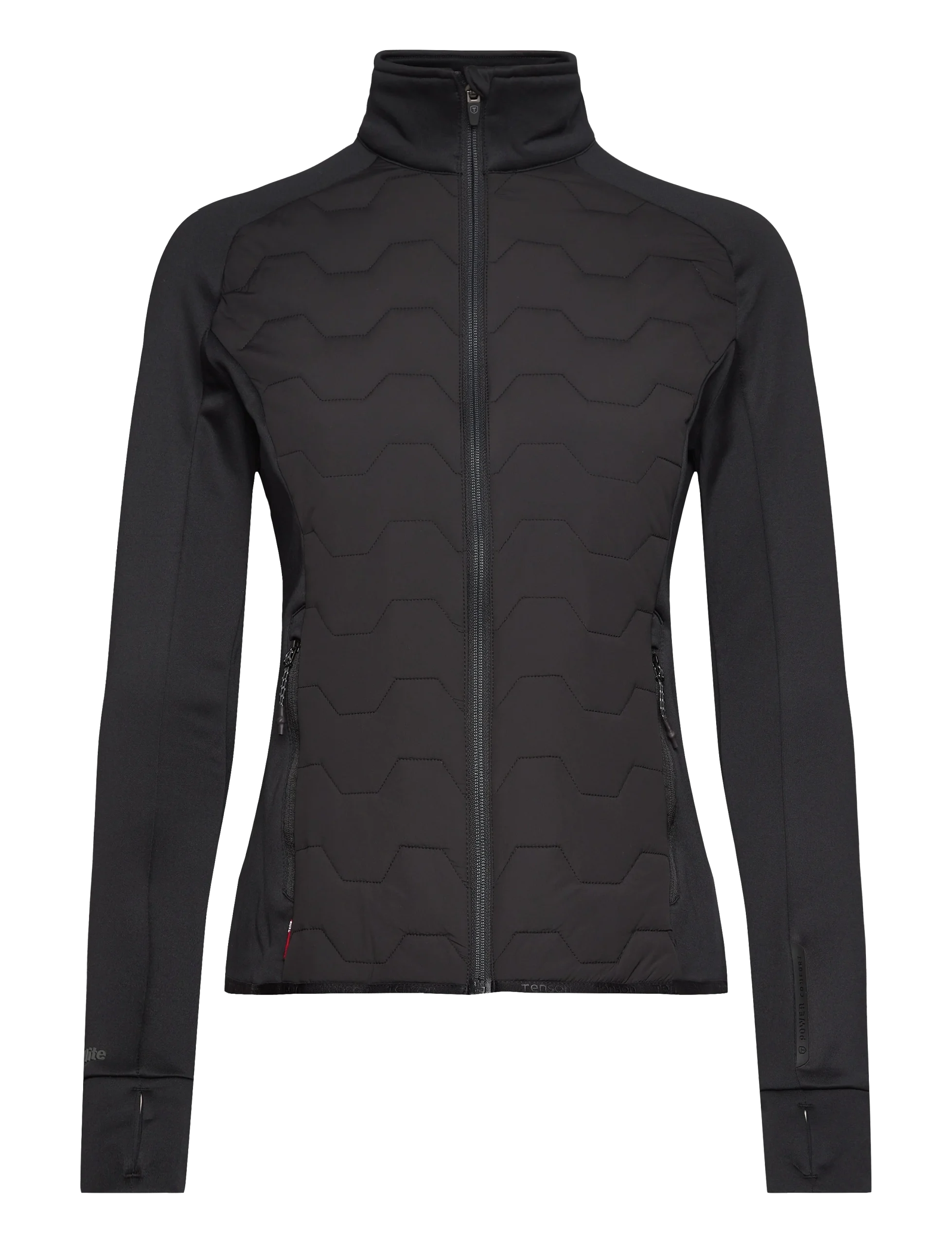 Tenson Txlite Hybrid Zip Dömu Jakki Svartur