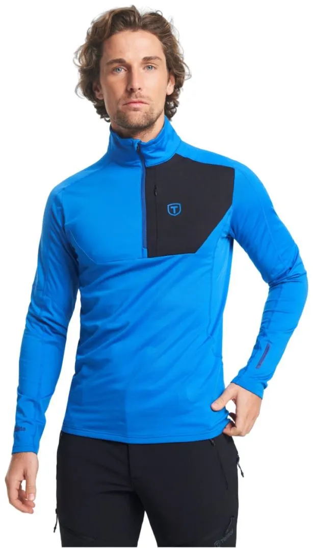 Tenson Txlite Midlayer Half Zip Herra Blue