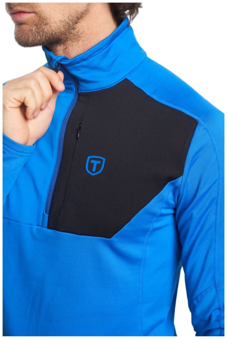 Tenson Txlite Midlayer Half Zip Herra Blue - Image 3